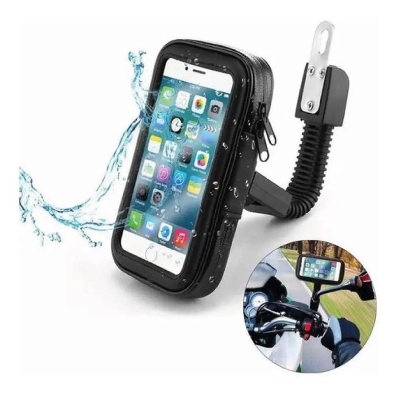 SOPORTE BOLSO PORTA CELULAR PARA MOTO